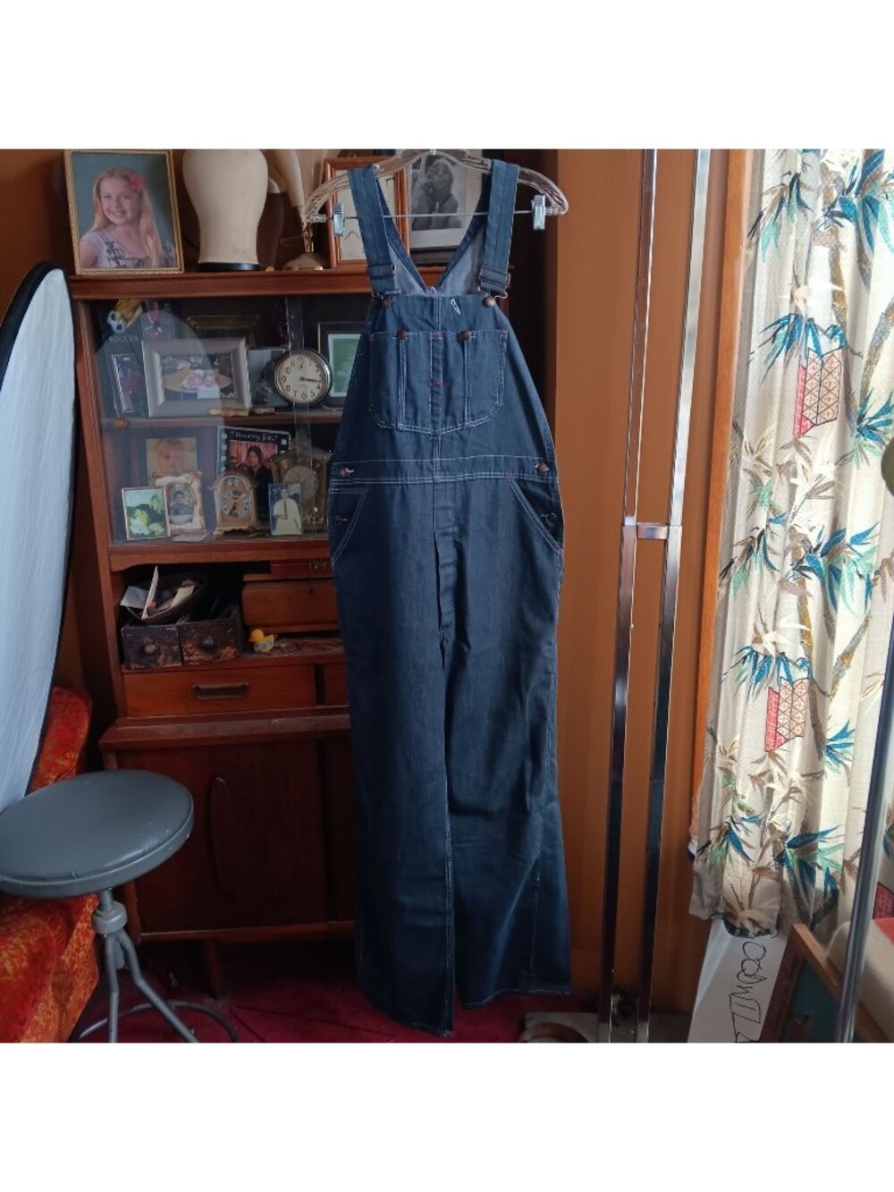Montgomery Ward Overalls 32x32 Vintage Men's 1970's Distress Farm Work Hippy